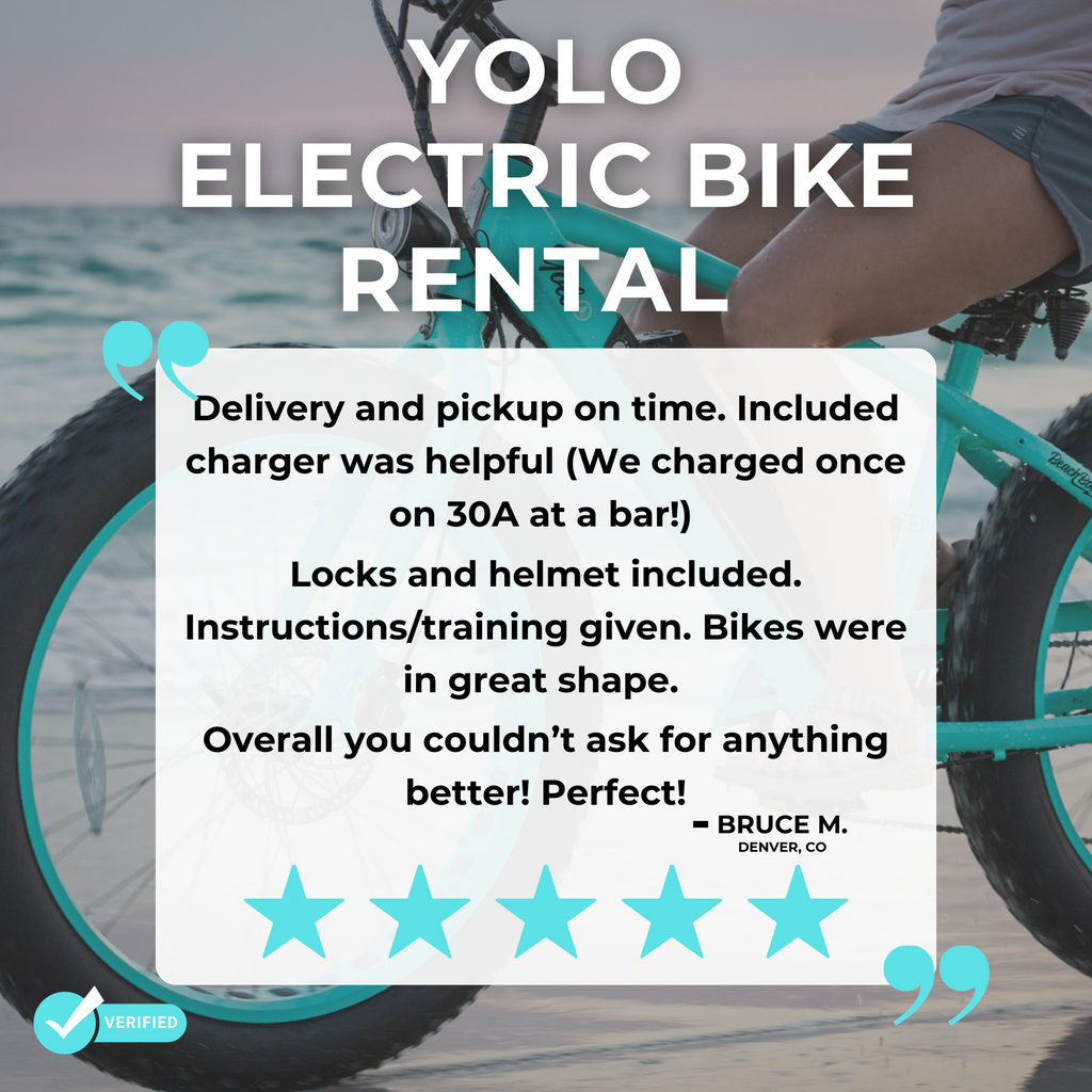 6 Day Electric Bike Rental (Free Delivery)