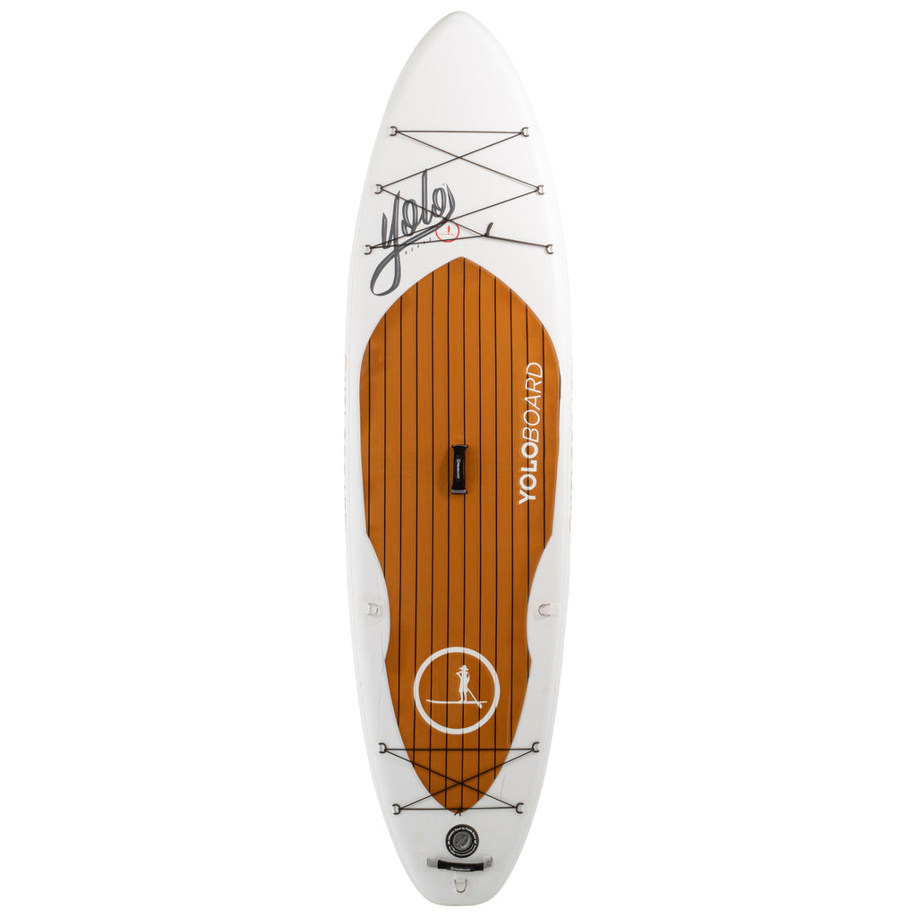 10'6 YOLO Yacht Inflatable Paddle Board - Front