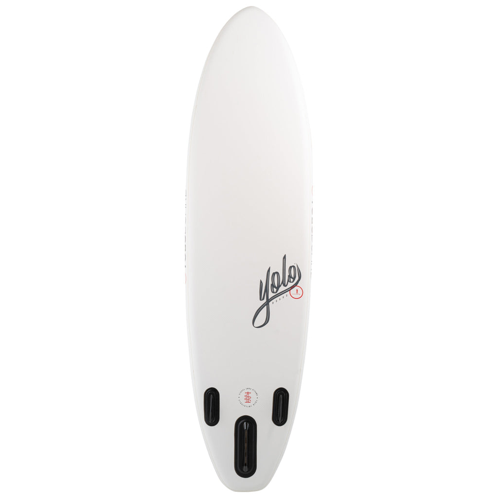 10'6 YOLO Yacht Inflatable Paddle Board - Back