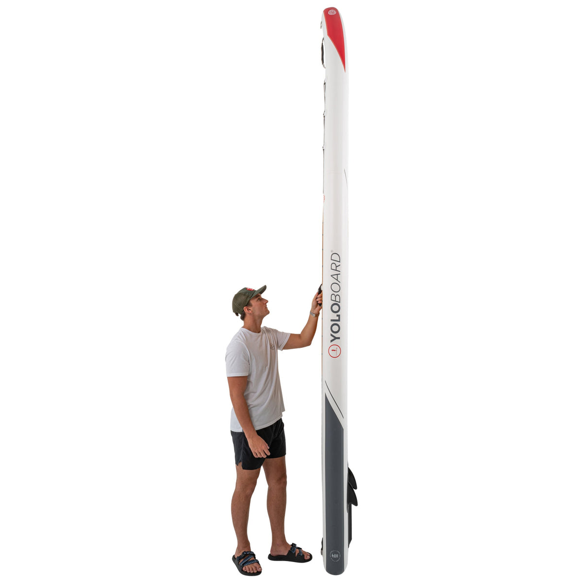 YOLO Inflatable 12'6 Touring Stand Up Paddle Board YOLO Board and Bike