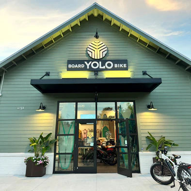 Visit our new YOLO Board + Bike in Seagrove