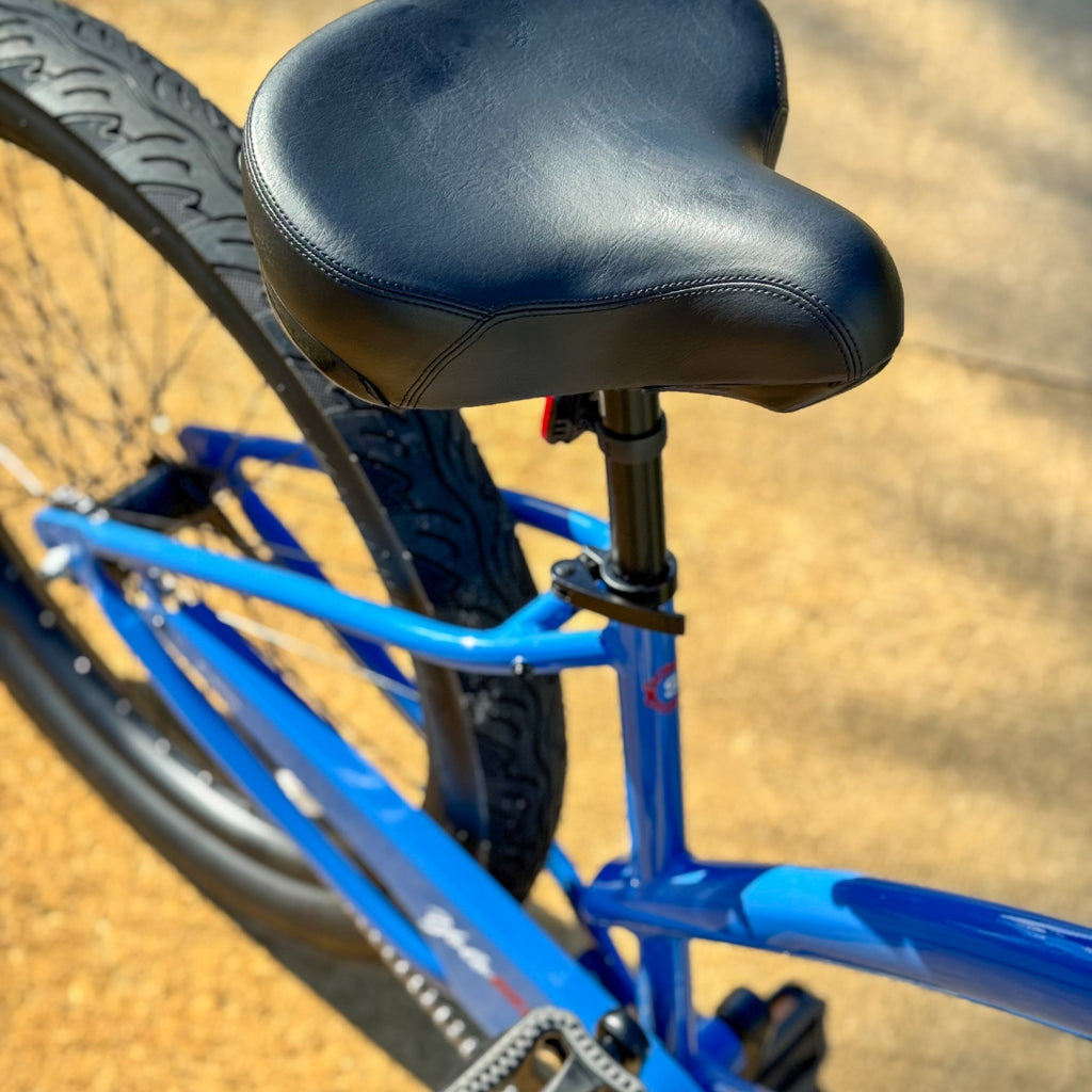 3" Fat Tire Beach Cruiser Bike - Ocean Blue