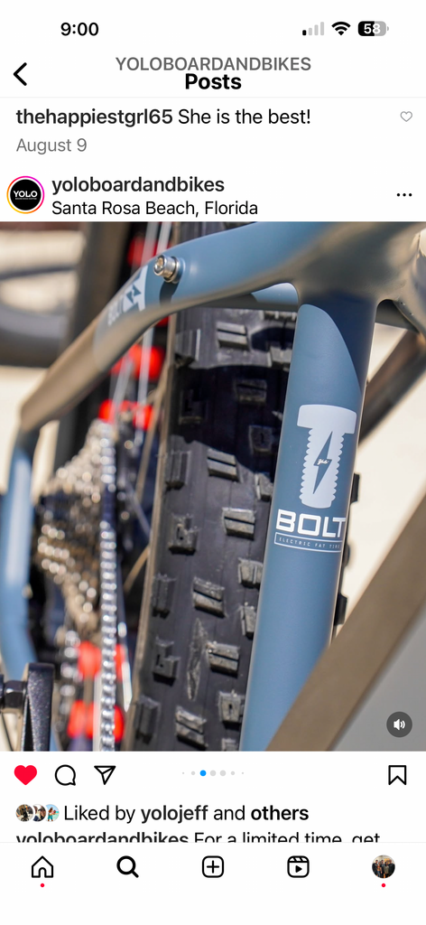 YOLO BOLT - DEEP NAVY (MATTE)