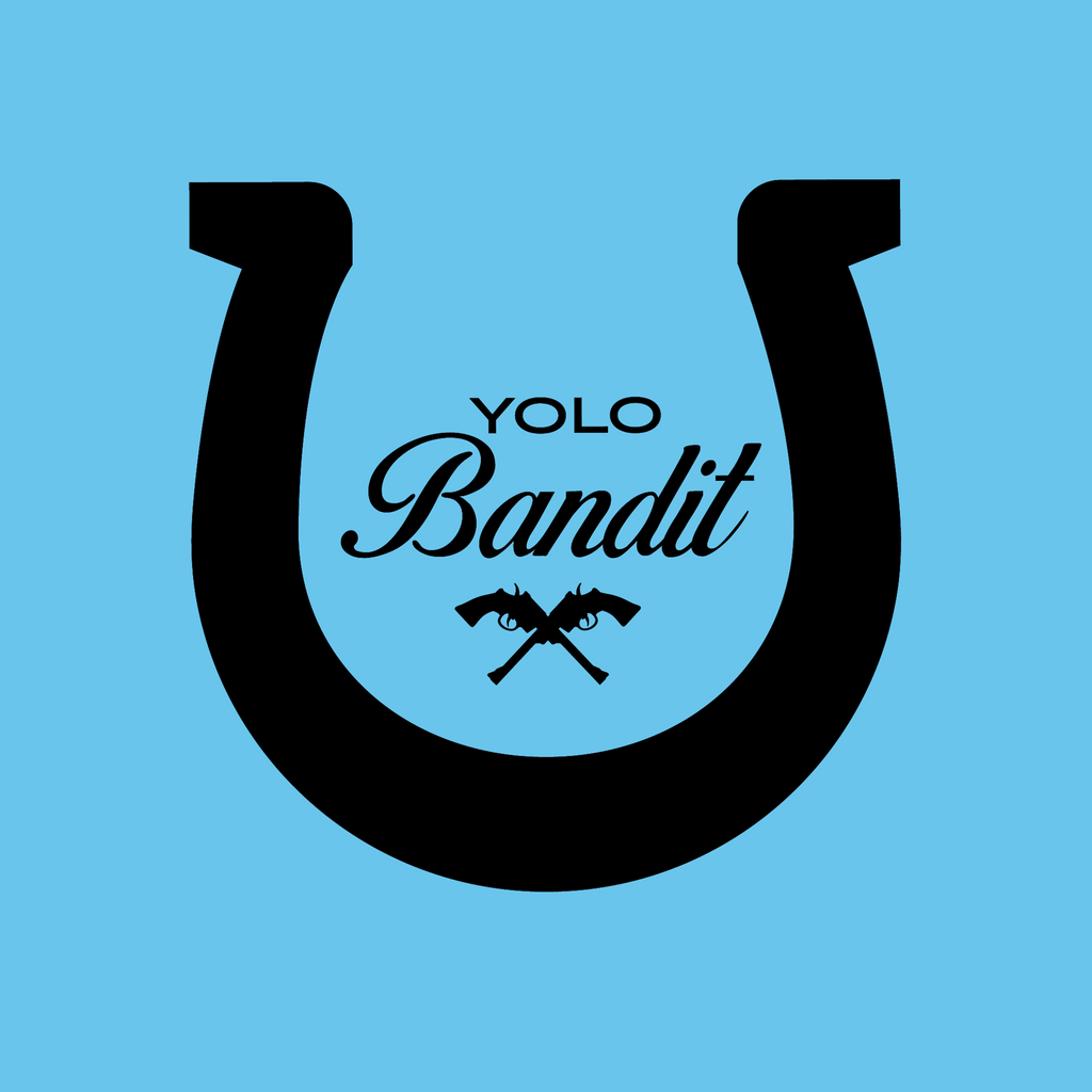 YOLO Bandit Folding Fat Tire Electric Bike Light Blue