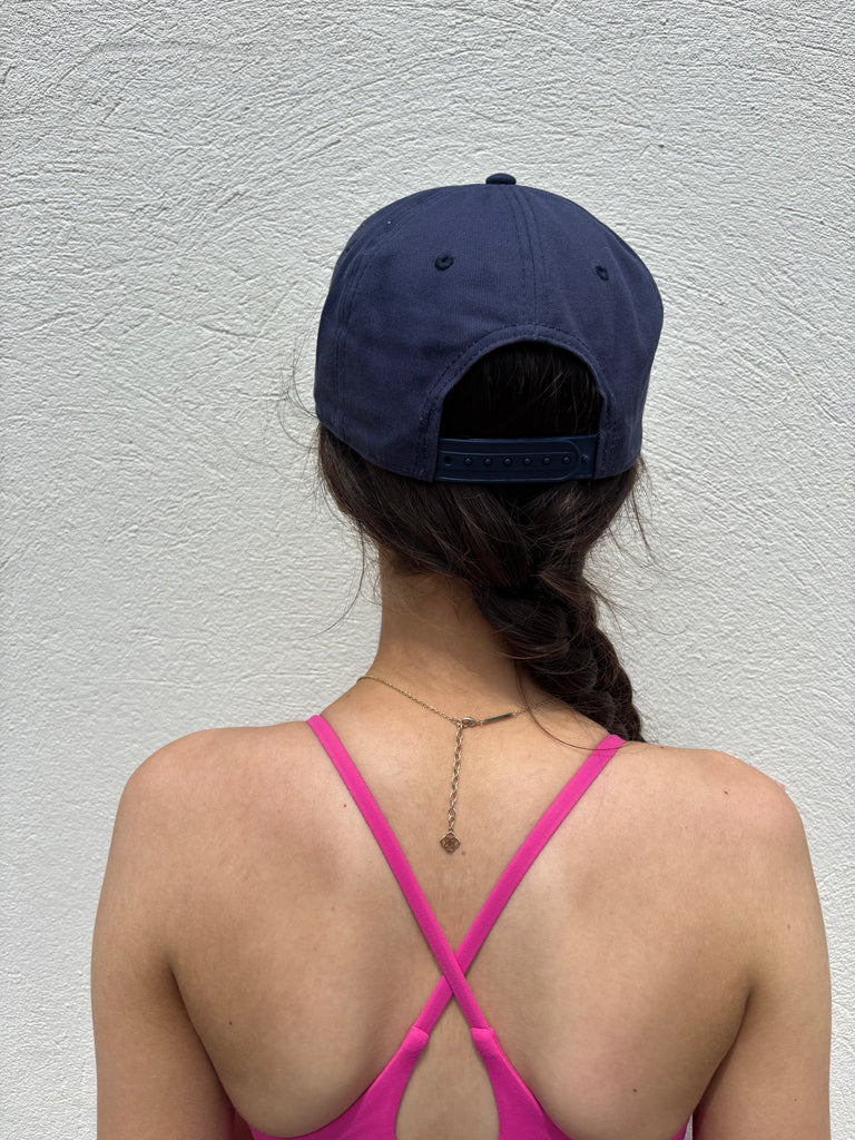 Twilight Blue Palms All Twill Trucker Hat