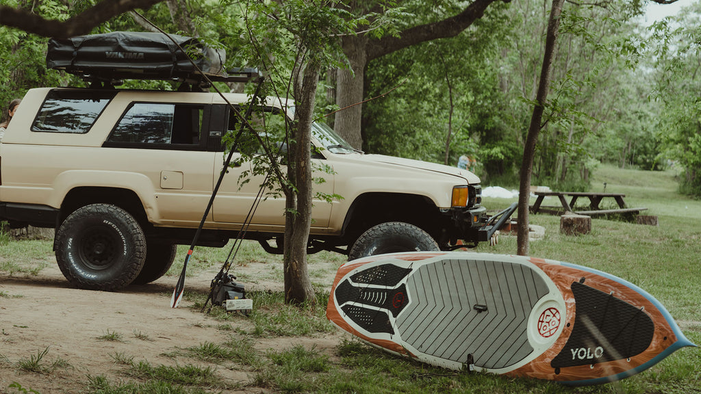 the fishing buddy rod holder Paddle Buddy Fishing Rod Holder | YOLO Board