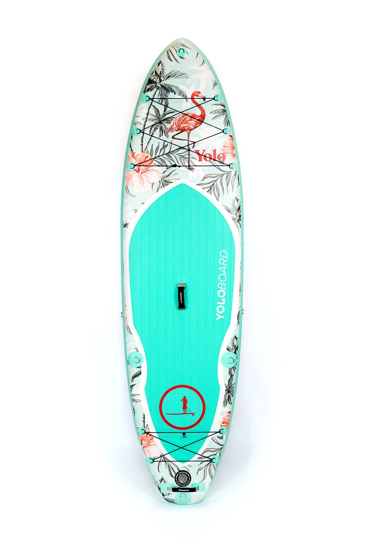 YOLO Flamingo 10'6 Inflatable Stand Up Paddle Board | YOLO Board and Bike