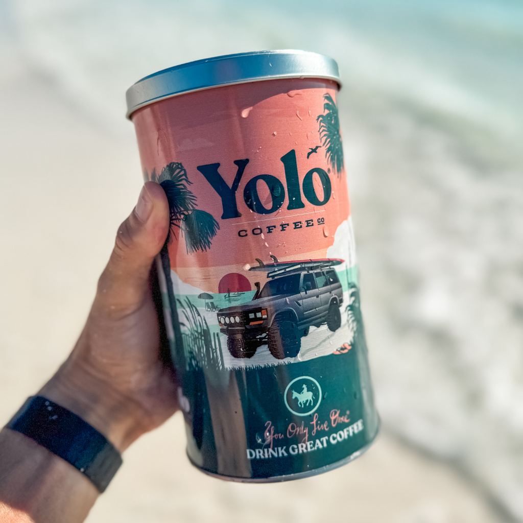 YOLO Coffee Co Collectable Tin