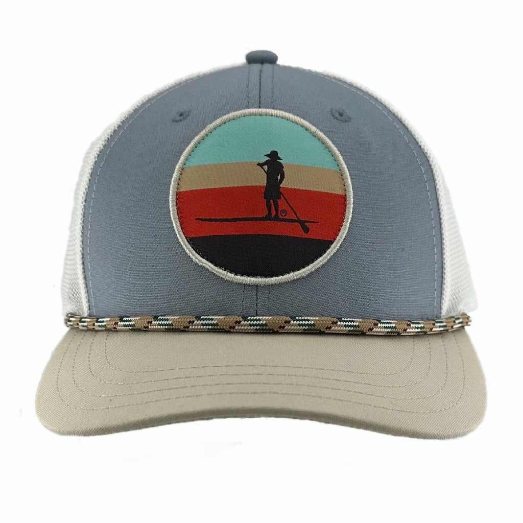 Paddle Man Corded Hat - Blue/Tan