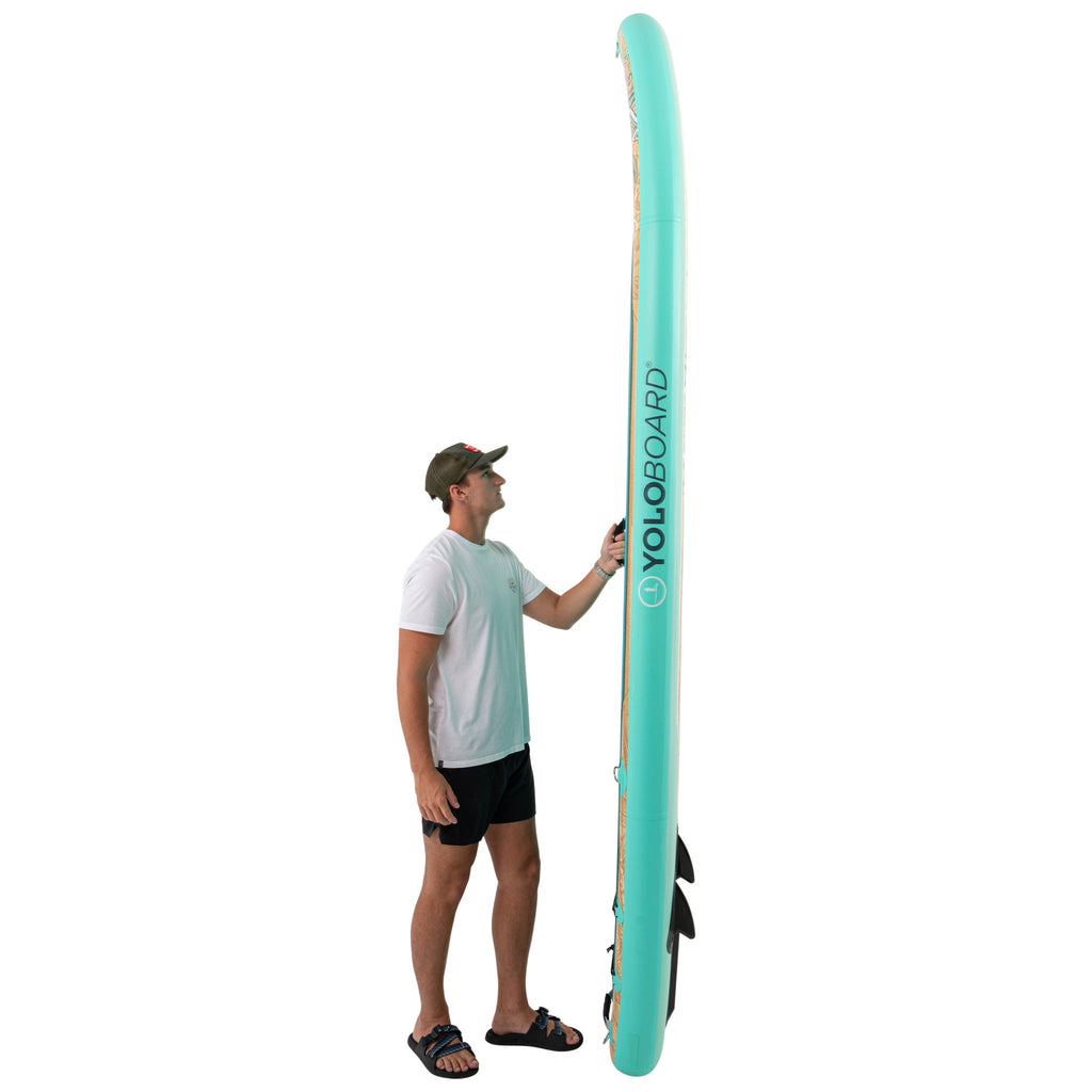 10'6 Inflatable - Beach Bliss - YOLO Board and Bike