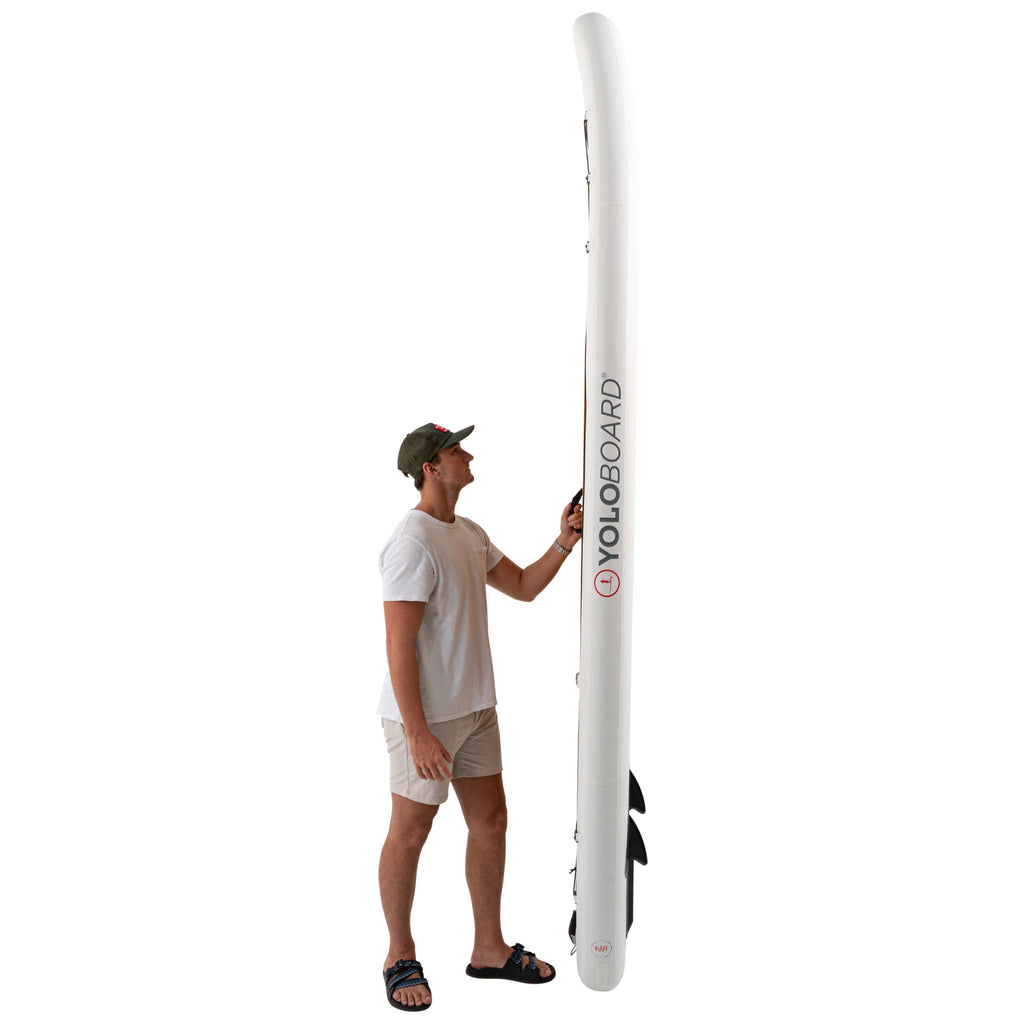 10'6 YOLO Yacht Inflatable Paddle Board - Side