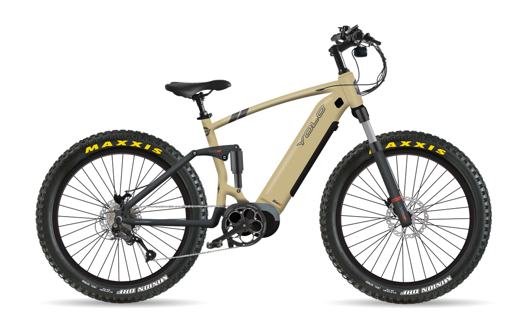 Electric bike with suspension deals