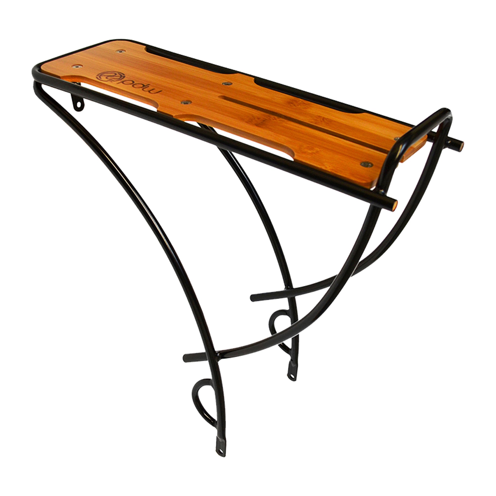 PDW Bamboo Rear Bike Rack | YOLO Board and Bike
