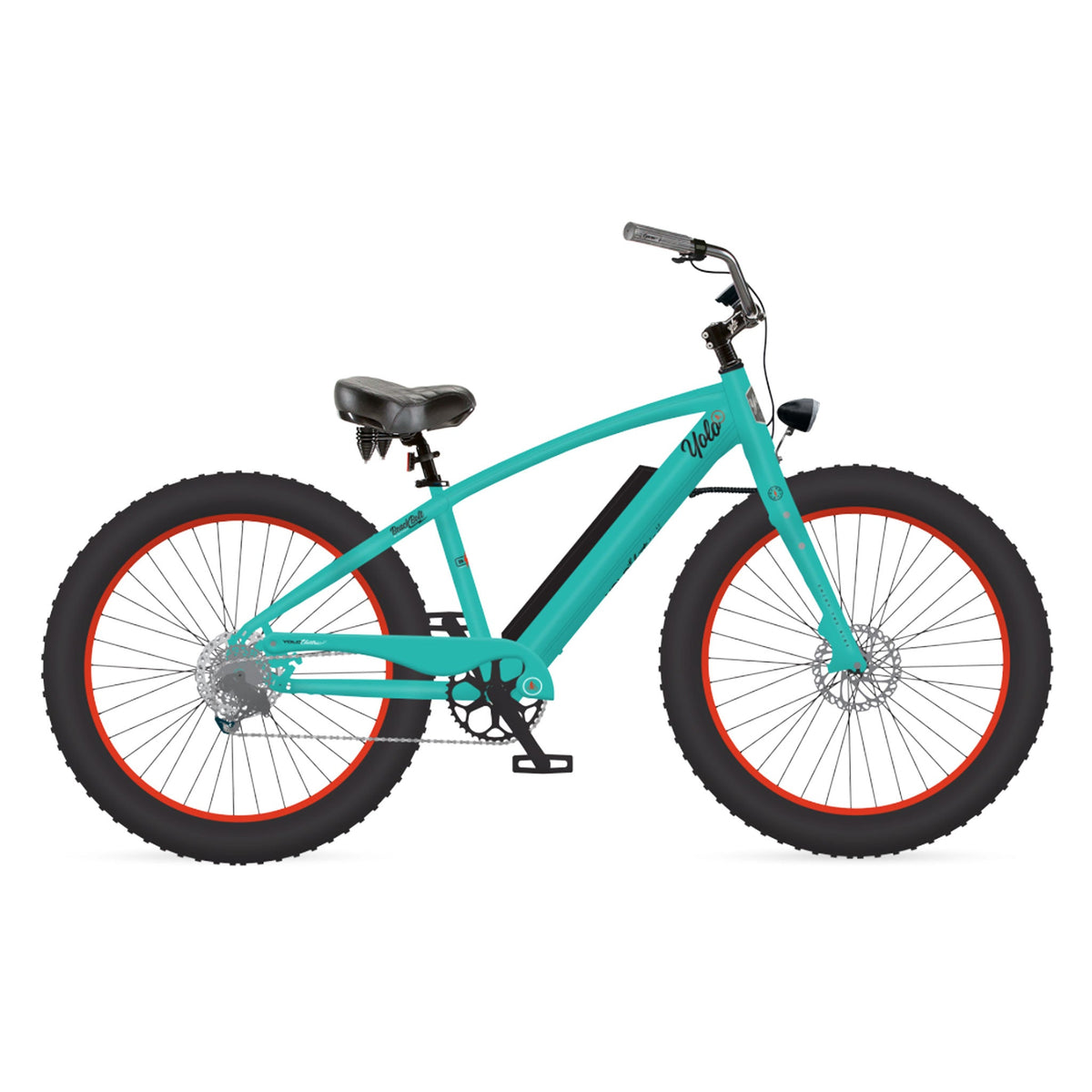 YOLO Beach BOLT Electric Bike - Turquoise | YOLO Board And Bike